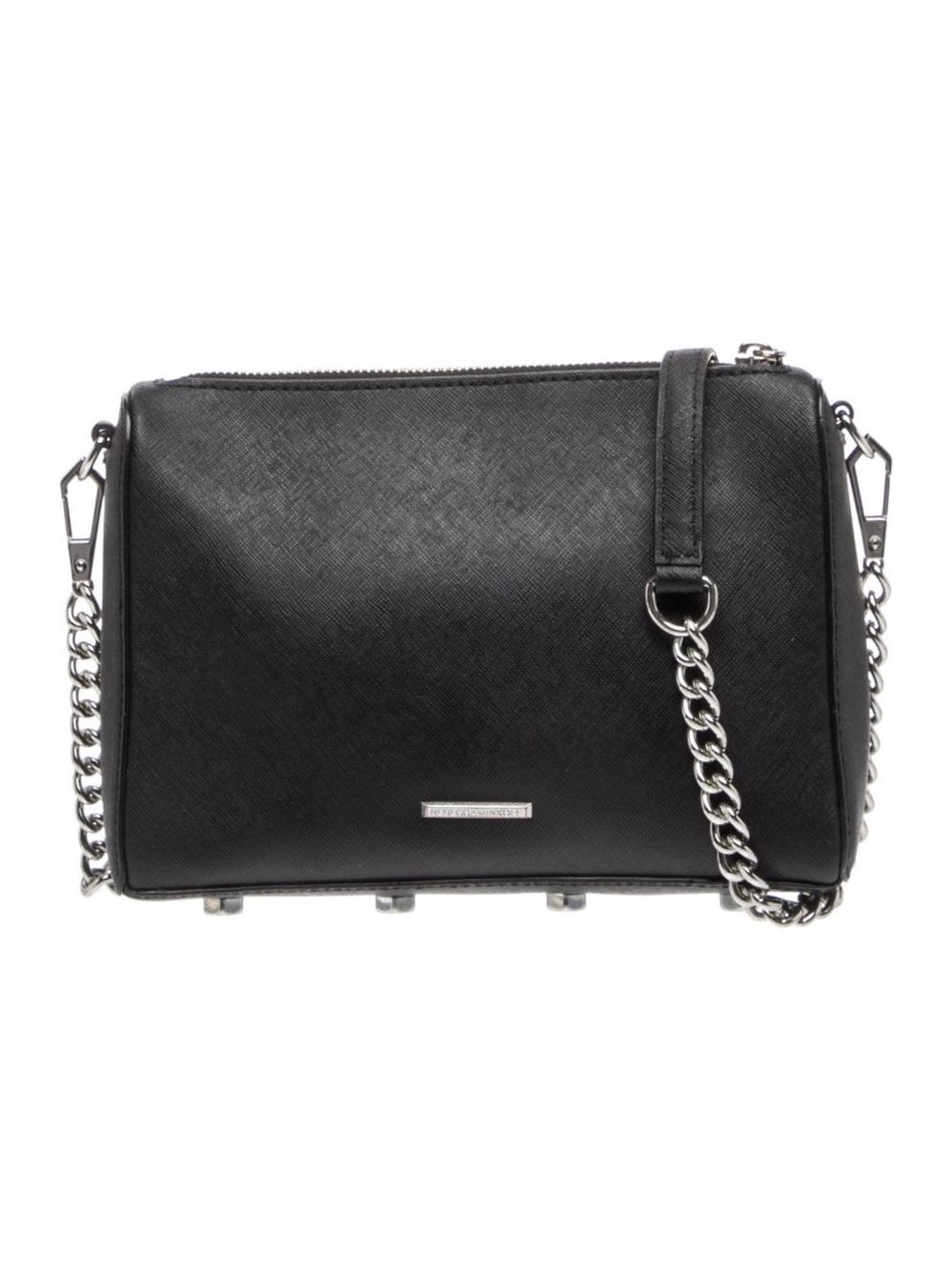 Rebecca Minkoff Avery Crossbody - Black Saffiano Leather